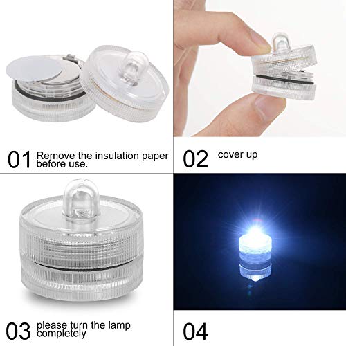 Little ants Lotto di 12 candeline LED