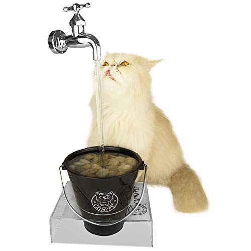 CatMyPet Bebedouro Para Gatos - Magicat Black Com Suporte Bivolt