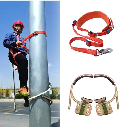 Crampons d'arbre antidérapants et réutilisables avec boucle de pied réglable