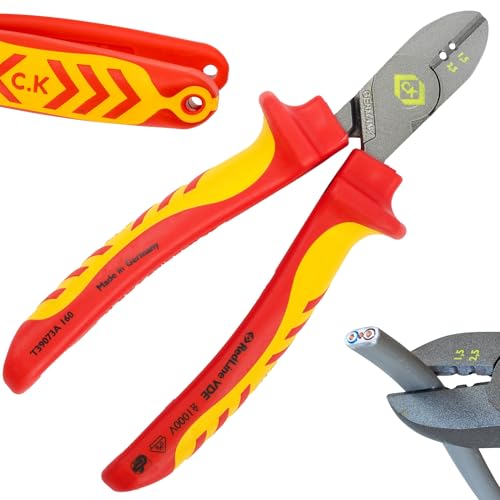 RedLine VDE Seitenschneider mit Abisolierkerben, 160 mm