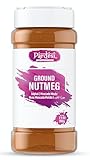 PARDESI Ground Nutmeg 7.1 OZ (200g) Jaiphal Powder - Resealable Jar Packaging | Authentic Indian Spice Blend | Vegan, Gluten-Free | Perfect for Baking, Cooking & Desserts.