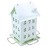 Perky Pet WFH001 2 Farmhouse Wild Bird Feeder, White