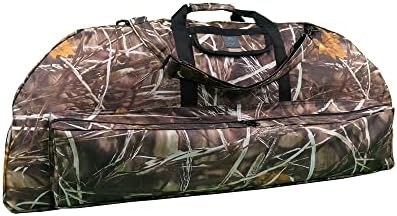 DarkForest BC-1 Soft Padded Compound Bow Case Archery Bow and Arrow Case – 37.5″ Interior Length