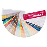 DOITOOL Farbkarte Architekturfarben Farben Standard RAL Farbfächer Farbmusterkarten für Präzise Farbwahl Glatte Kanten Praktische Handhabung für Maler und Bauprojekte