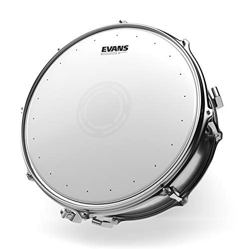 Evans Heavyweight Dry Drumhead, UV Coated Snare Drum Head, Dry Vents to Reduce Overtones, Sustain - Image 3