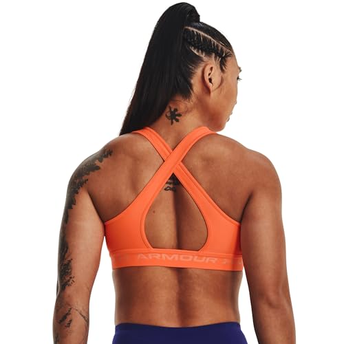 Image of Under Armour Women's Crossback Mid Impact Sports Bra