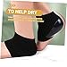 Vaguelly 2pairs Heel Foot Guard for Women Men Foot Compression Sleeve for High Heels for Sprained Ankle Support