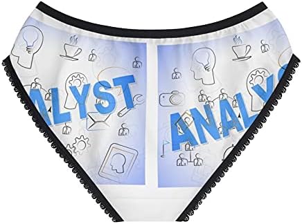 Analyst Word Panties, Analyst Word Underwear, Briefs, Cotton Briefs, Funny Underwear, Panties For Women