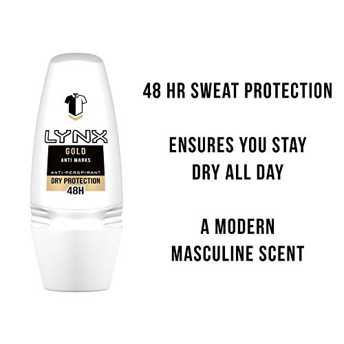 Lynx Roll On Deodorant Gold 50ml