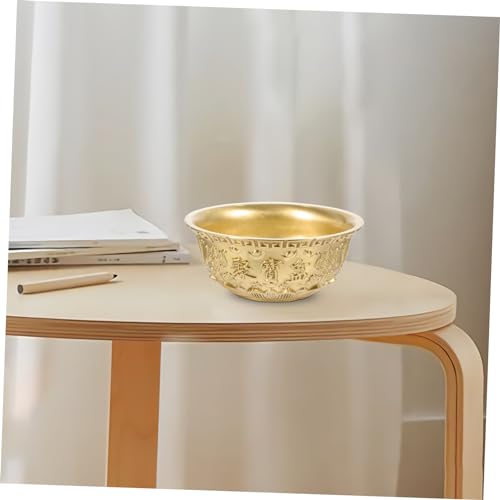 Cuenco del de oro para decoración hogareña y mesas de salón 4