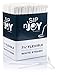 Crystalware Flexible Plastic Drinking Straws - White, Individually Wrapped, Food-Safe BPA Free, 380/Box – 7 ¾ Inches Long