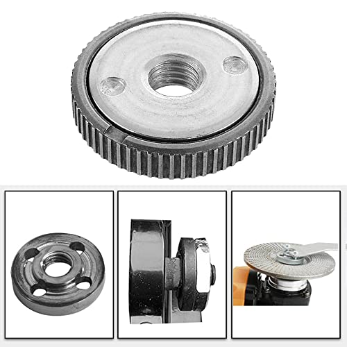 2Pcs Grinder Angle Sds Quick-Release Nut, Metal Lock Nut For Compatible For Bosch Aeg, Black Decker, Dewalt, Flex, #TOP2