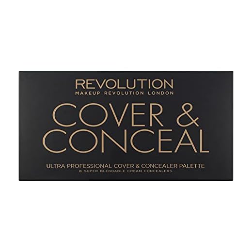 Makeup Revolution Ultra Cover & Concealer palett Light Medium