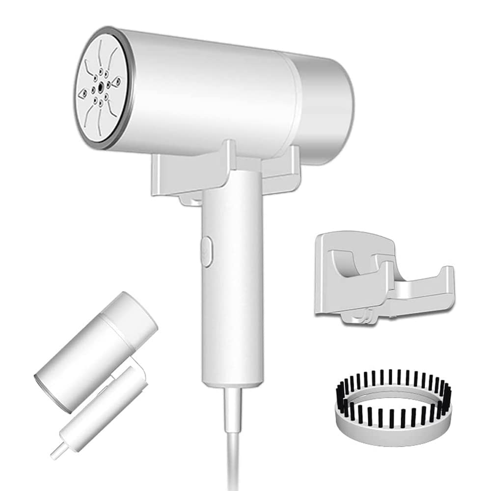 GoreemFoldable Steam Iron with 200mL Separate Water Tank Handheld Mini Travel Iron Fabric Garment Iron Wall-mounted ing Ironing Wrinkles Removing Lightweight Steamer for Home Office Travel