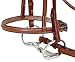 Paris Tack Everyday Raised Fancy Stitched Leather English Schooling Bridle with Laced Reins St. Steel Hardware with 1 Year Warranty.