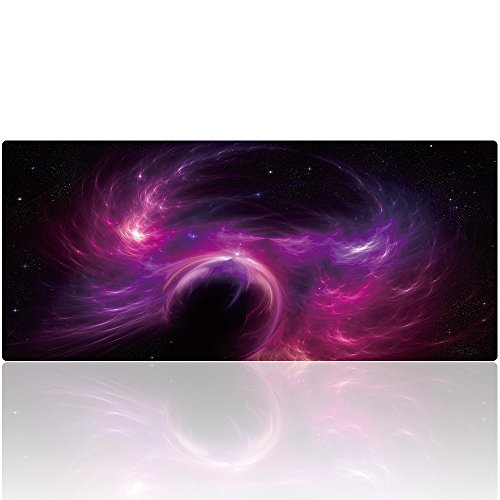 Alibli Large Gaming Mouse Pad Xxl Extended Mat Desk Pad Mousepad Long Non-Slip Rubber Mice Pads Stitched Edges 35.4”X15.7” (023Chiyan) #TOP29