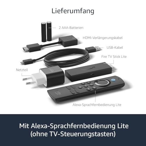 Amazon Fire TV Stick Lite mit Alexa-Sprachfernbedienung Lite (ohne TV-Steuerungstasten) | HD-Streaminggerät – Bild 7