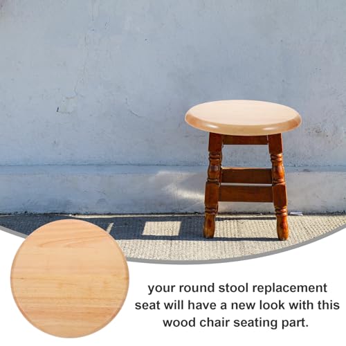 Accessoire de remplacement pour tabouret de bar en bois naturel - 8