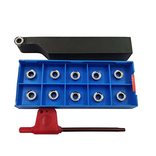 Porta herramienta para torno 90° con compresión de tornillo miniatura 1