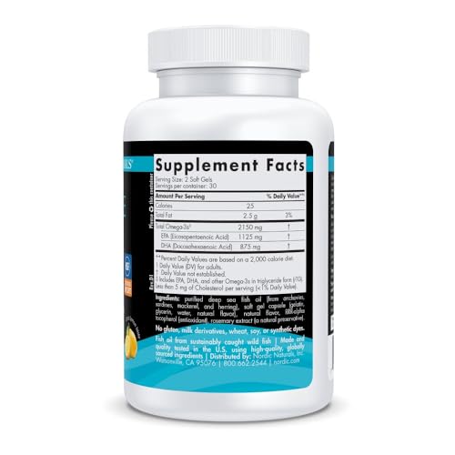 image for Nordic Naturals Ultimate Omega Sport 2X, Lemon Flavor - 60 Soft Gels -