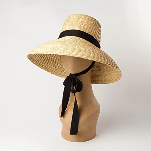 Sombrero de Paja para Sol con Correa para la Barbilla miniatura 5