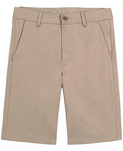 Image of Nautica Boys' School Uniform Flat Front Twill Short