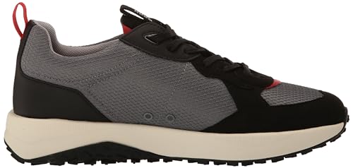 Image of HUGO Mens Running Style Mix Material Sneakers