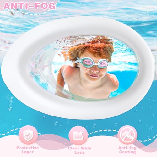 Image of Water Space Kids Goggles - Anti Fog Clear View Flat Lens, No Leak, Toddler to 14 Years