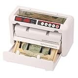 ZenHailure Macchina Conta Soldi Multimodale,Macchina Conta Banconote Professionale,Macchina Conta Banconote da 999 Pezzi/Min,modalità Aggiungi E Batch Display LCD