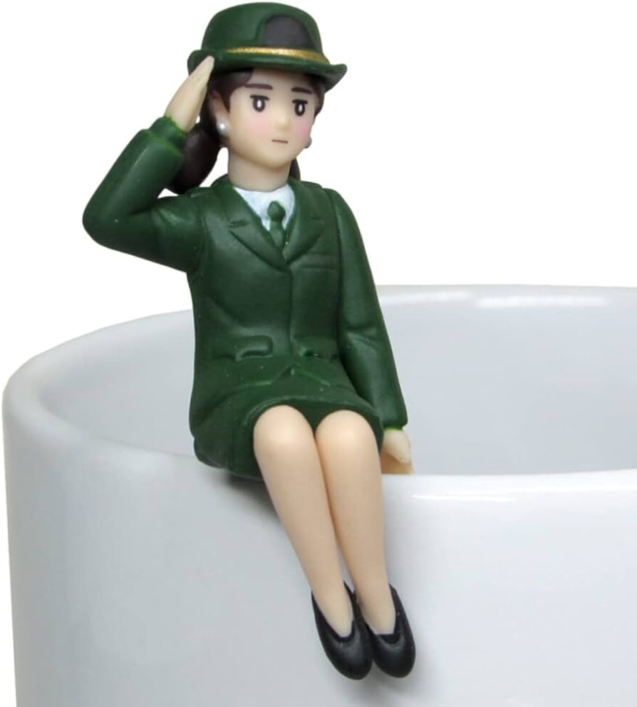 自衛隊グッズ 女性自衛官のフチ子 制服 陸上自衛隊