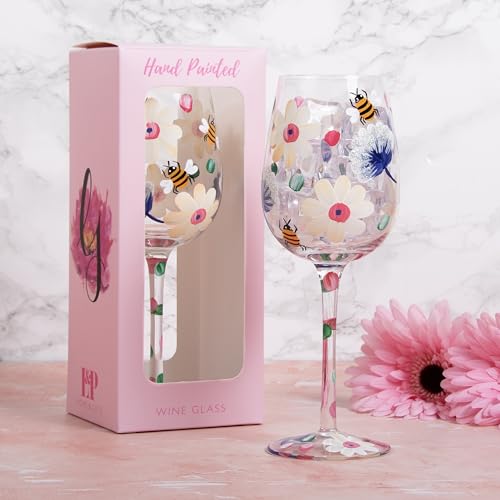 Lesser & Pavey Busy Bees Wine Glass Lynsey Johnstone for Home & Restaurants - Image 2