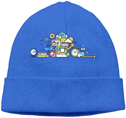 Preisvergleich Produktbild Skull Cap Solid Beanies Bürobedarf Unisex Beanie Hats Schwarz