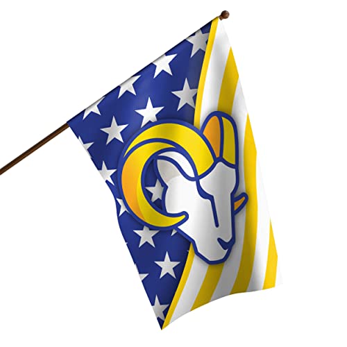 FOCO NFL Double Sided Team Logo Vertical Flag (40" x 28")