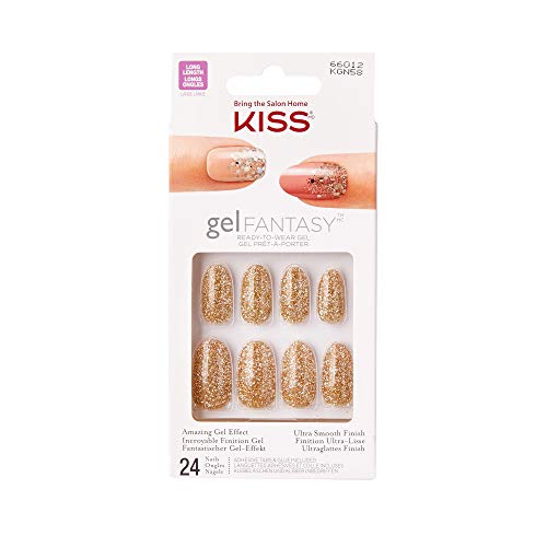 Kiss Gel Fantasy Nails Ready To Wear Gel Manicure Kgn58 #TOP28