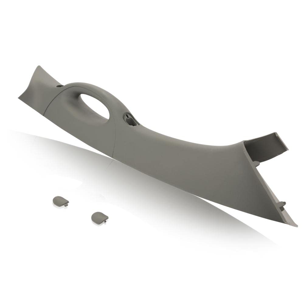G-PLUS Front A Pillar Trim Handle Compatible with 2004-2008 F150, RH Passenger Side Inside Grab Handle 4L3Z1503598AAC(Grey)