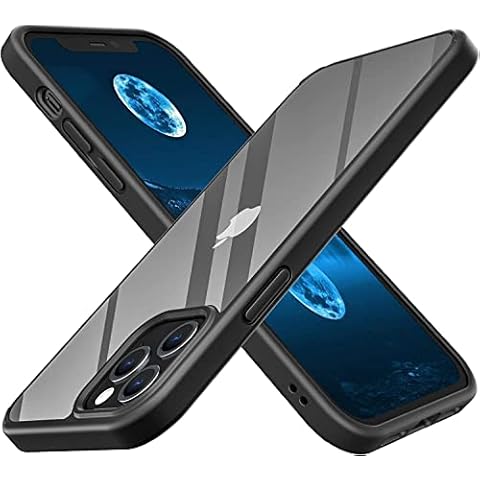 NIMASO Case for iPhone 12 Pro Max 6.7-Inch, Shockproof Phone Bumper Cover, Anti-Scratch, Clear Cover