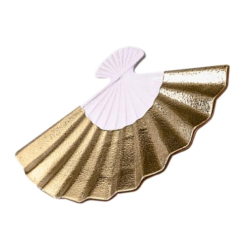 HEALLILY Piatto Per Sushi Ceramica Forma Di Ventaglio Elegante Vassoio Per Sashimi e Snack Design Unico Per Ristoranti e Uso Domestico Facile Da Pulire e Resistente