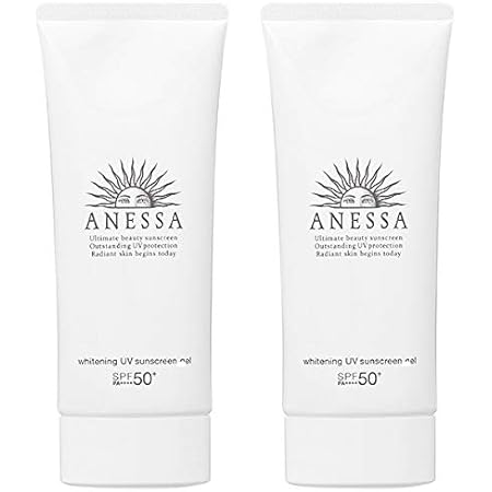 Amazon Co Jp セット 資生堂 アネッサ ホワイトニングuv ジェル Spf50 Pa 90g 医薬部外品 2個セット ビューティー