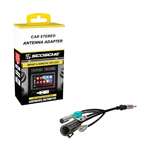 Scosche UAA kit voiture pour fixer un autoradio sans laisser d'espace vide