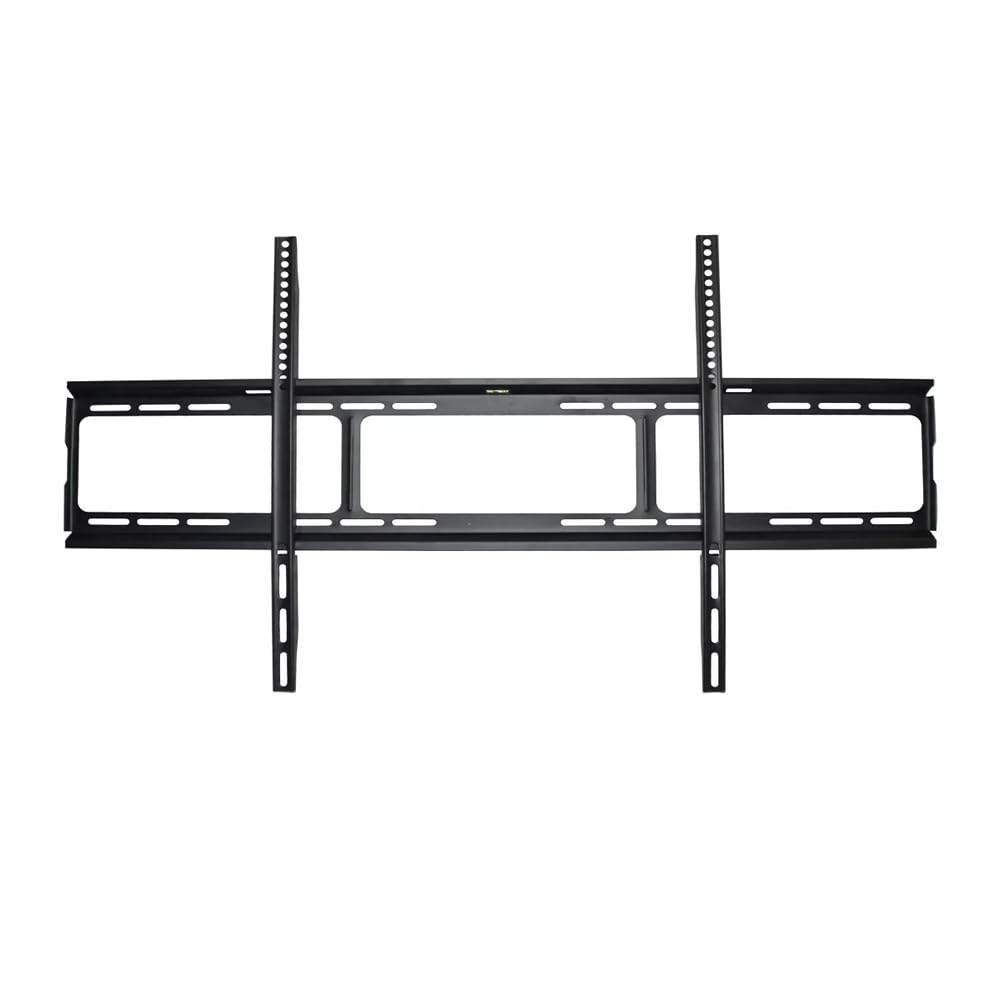 Skill Tech SH 1060F, Large Heavy Duty Fixed Tv Wall Mount, Max. Capacity -100 kg, Max. VESA: 1000X600mm, Matte Black