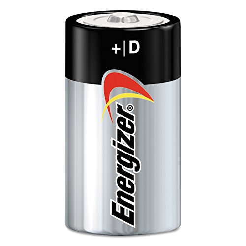 Energizer E95Bp2 Max Alkaline Batteries, D, 2 Batteries/Pack #TOP1