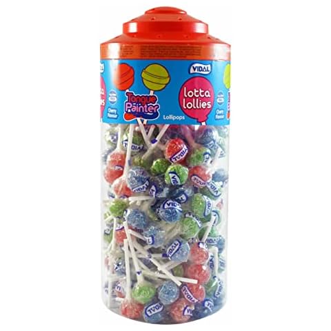 Vidal Lotta Lollies Tongue Painter Lollipops Tub Cover