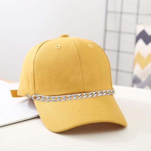 Degpum 9pcs Trucker Hat Chains Detachable Hat Chain for Women Man Metal Detachable Chains Bulk Trucker Hat for Women Men Baseball Cap Accessories3