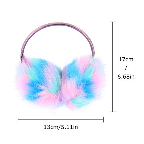 Galpada Ear Muffs Women Girls Ear Warmers Winter Colorful Fluffy Earmuffs #TOP3