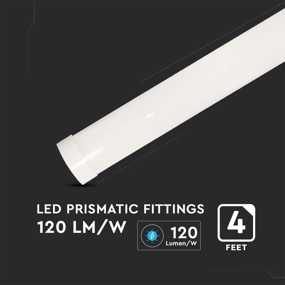 Set - Lichtleiste, 150cm, 50W, 6000 Lumen, Kaltweiß 6500K, IP20, 120 lm/W, Röhrenlampe, Langfeldleuchte, Kellerleuchte, Kein Flackern, Innenmontage (2-er Pack)