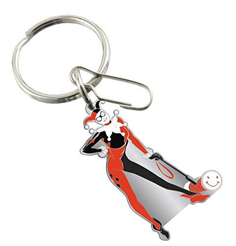 Plasticolor 004473R01 Harley Quinn Enamel Keychain
