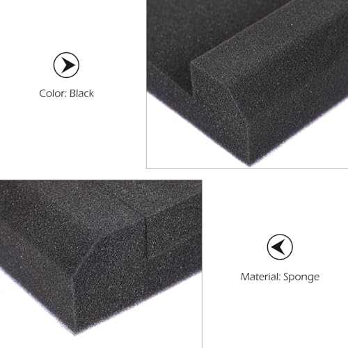 TOYANDONA 1set Almohadillas de Aislamiento Acústico para Parlantes Almohadilla Aislante de Sonido para Reducción de Ruido Color Negro miniatura 2