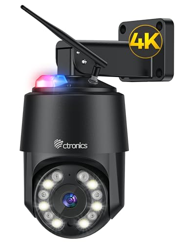 Amazon.co.jp: 【4K・16光学ズーム】Ctronics 防犯カメラ 屋外