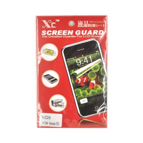 Clear Top and Bottom LCD Screen Protector Cover Kits For Nintendo 3DS