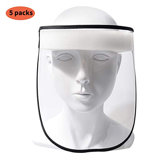 Orchidtent Veiligheid Full Face Shield Vizier Volledige Gezicht Beschermende Shield Recyclebare Herbruikbare Plastic Anti Stof En Anti Fog Splash Proof Full Face Shield Vizier Beschermende Goggles (5)